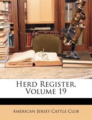 Front cover_Herd Register; Volume 19