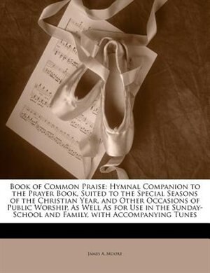 Front cover_Book of Common Praise