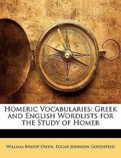 Front cover_Homeric Vocabularies