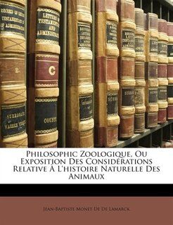 Front cover_Philosophic Zoologique, Ou Exposition Des Considérations Relative À L'histoire Naturelle Des Animaux