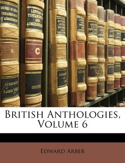 Front cover_British Anthologies, Volume 6