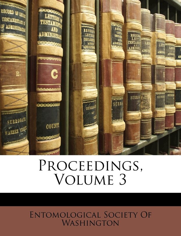 Front cover_Proceedings, Volume 3