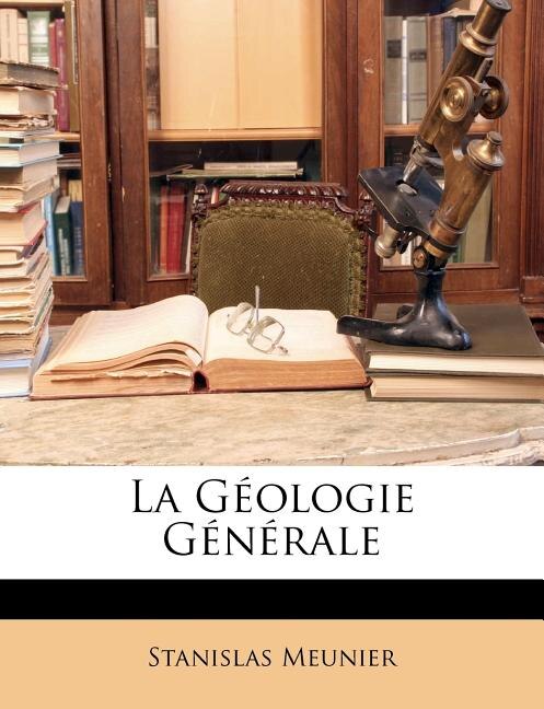 Front cover_La Géologie Générale