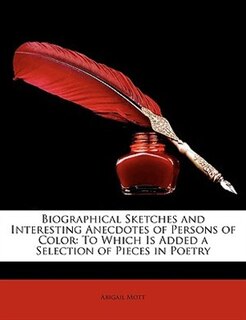 Couverture_Biographical Sketches and Interesting Anecdotes of Persons of Color