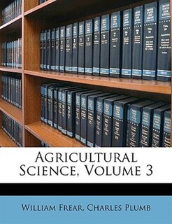 Couverture_Agricultural Science, Volume 3
