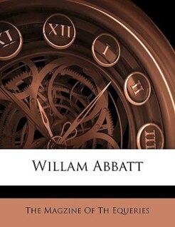 Front cover_Willam Abbatt