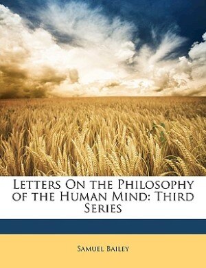 Couverture_Letters On the Philosophy of the Human Mind