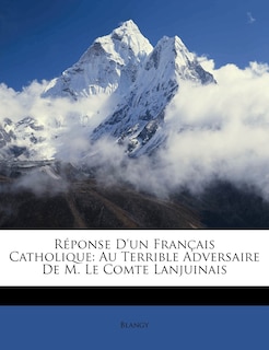 Front cover_Réponse D'un Français Catholique