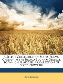 Front cover_A Select Collection of Scots Poems