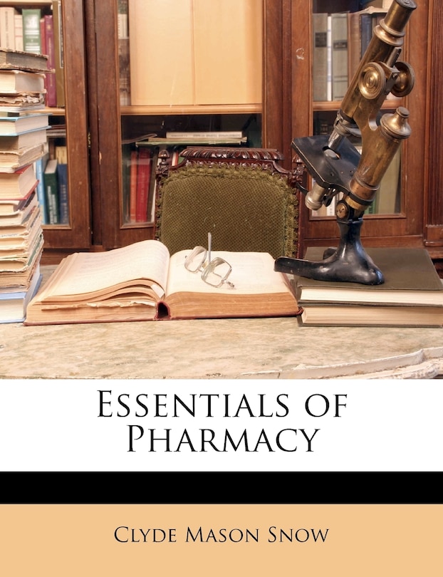 Front cover_Essentials of Pharmacy