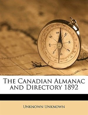 Front cover_The Canadian Almanac and Directory 1892