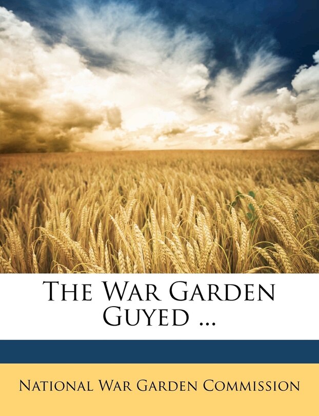 Couverture_The War Garden Guyed ...