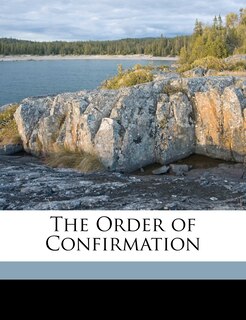 Front cover_The Order of Confirmation