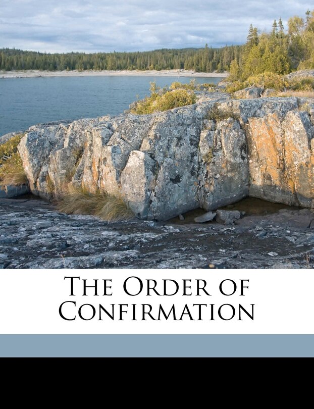 Front cover_The Order of Confirmation