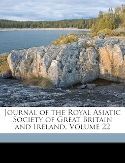 Couverture_Journal of the Royal Asiatic Society of Great Britain and Ireland, Volume 22