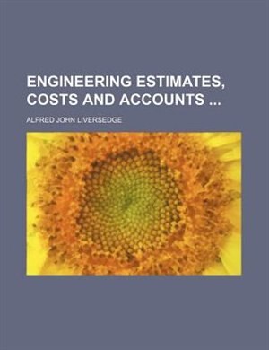 Front cover_Engineering Estimates, Costs and Accounts