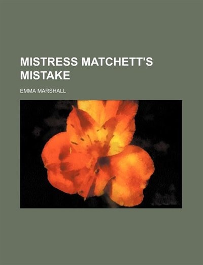 Front cover_Mistress Matchett's Mistake