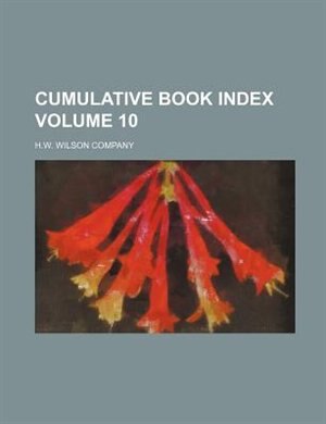 Couverture_Cumulative book index Volume 10