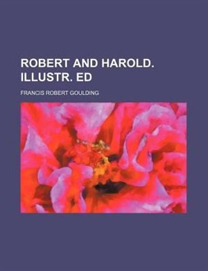 Couverture_Robert and Harold. Illustr. ed