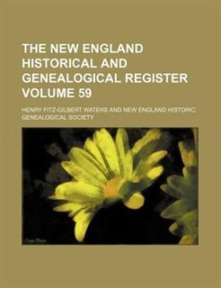 Front cover_The New England historical and genealogical register Volume 59