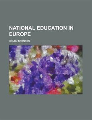 Couverture_National Education in Europe