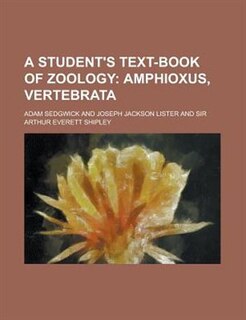Front cover_A Student's Text-Book of Zoology