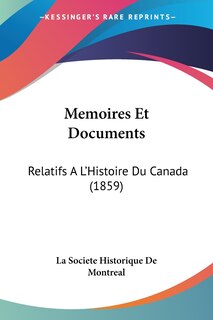 Front cover_Memoires Et Documents