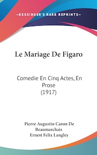 Couverture_Le Mariage De Figaro