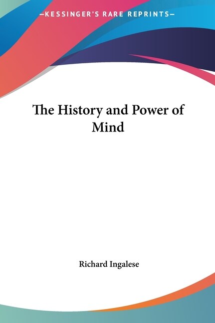 Front cover_The History and Power of Mind