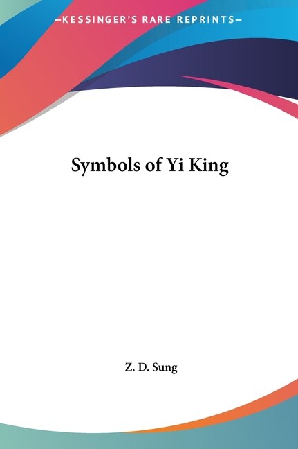 Couverture_Symbols of Yi King