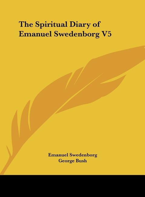 Front cover_The Spiritual Diary of Emanuel Swedenborg V5