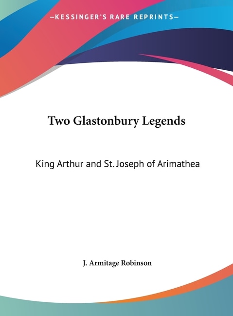 Couverture_Two Glastonbury Legends