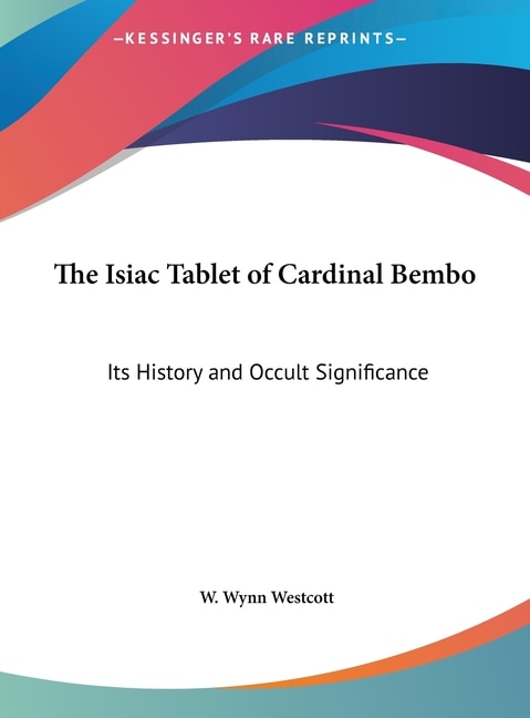 Front cover_The Isiac Tablet of Cardinal Bembo
