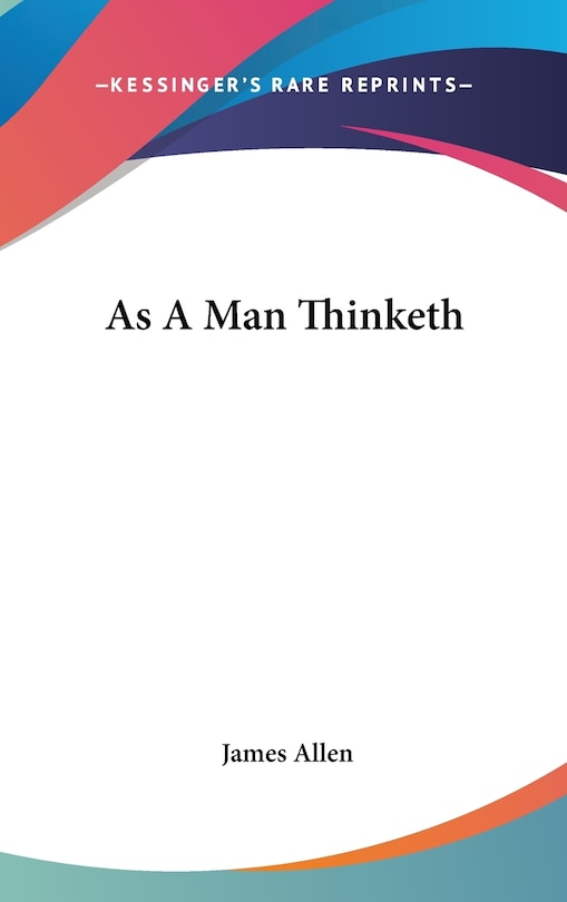 Couverture_As a Man Thinketh