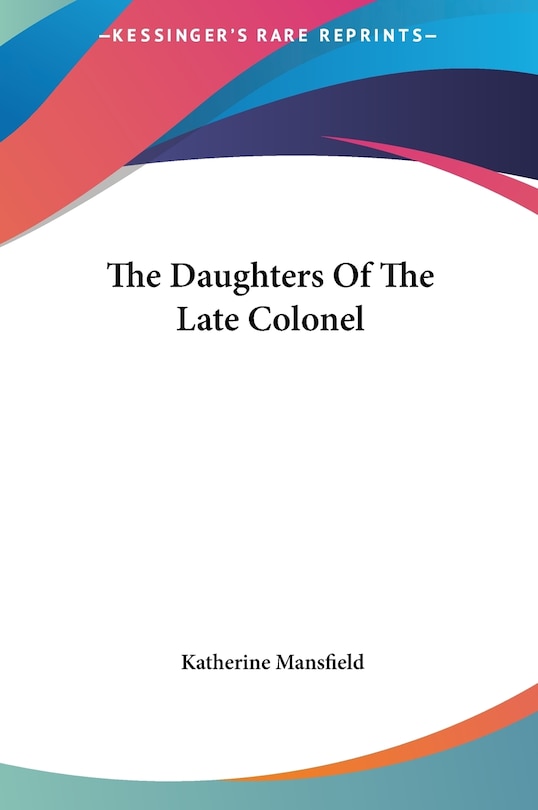 Couverture_The Daughters Of The Late Colonel