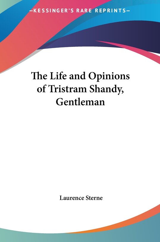 Front cover_The Life and Opinions of Tristram Shandy, Gentleman