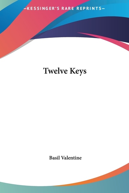 Front cover_Twelve Keys