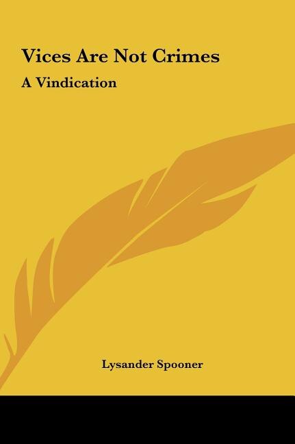 Front cover_Vices Are Not Crimes
