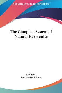 Couverture_The Complete System of Natural Harmonics