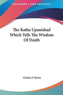 Couverture_The Katha Upanishad Which Tells The Wisdom Of Death