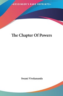 Front cover_The Chapter Of Powers