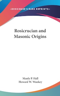 Front cover_Rosicrucian and Masonic Origins