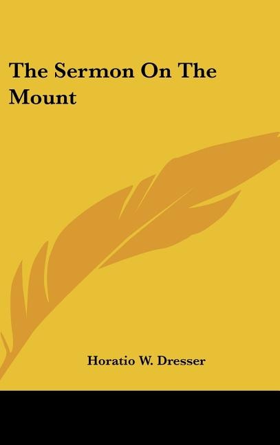 Front cover_The Sermon On The Mount