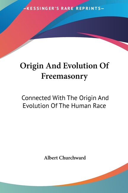 Front cover_Origin and Evolution of Freemasonry