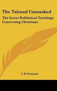 Front cover_The Talmud Unmasked