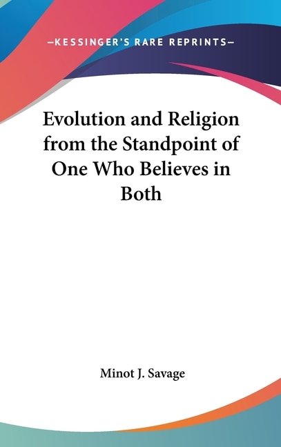 Couverture_Evolution and Religion from the Standpoint of One Who Believes in Both