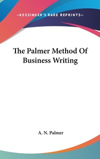Front cover_The Palmer Method Of Business Writing