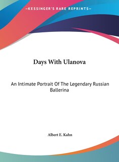 Front cover_Days With Ulanova