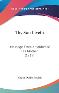 Front cover_Thy Son Liveth