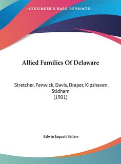 Front cover_Allied Families Of Delaware